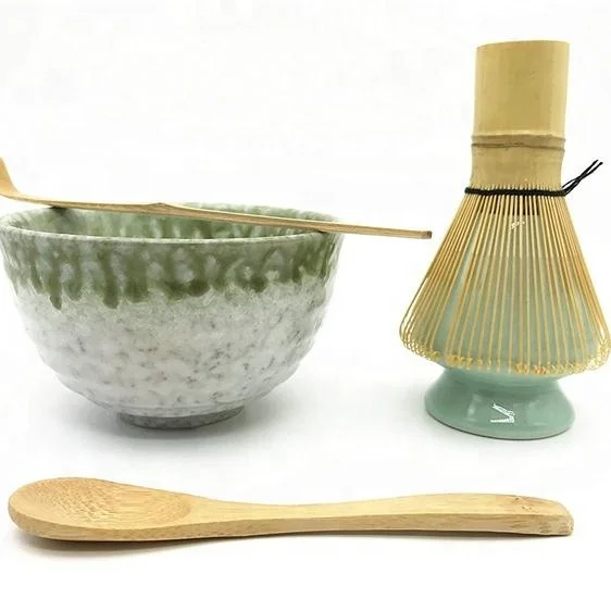 

Estick Luxury Gift Box Luxury Porcelain Hot-selling Cheap Ceremonial Grade Bamboo Whisk Set Matcha Tea Whisk