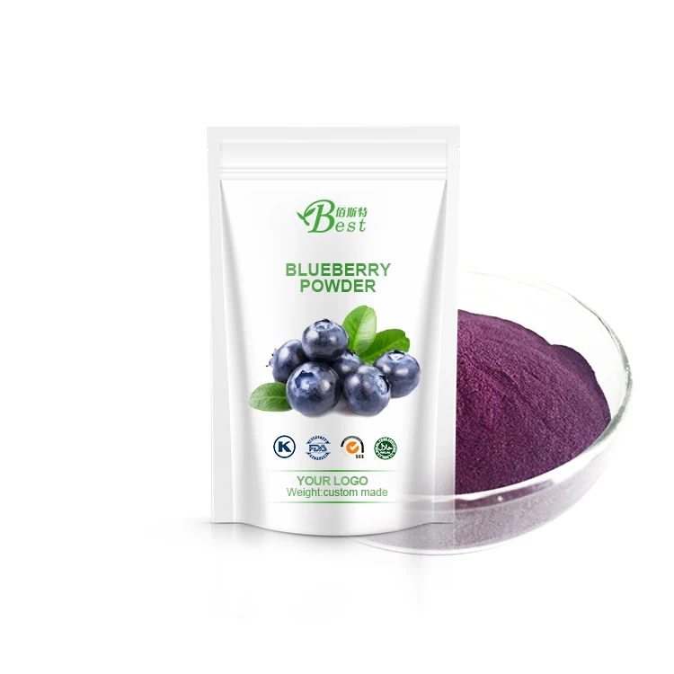 

100% pure Organic Freeze Dried fruit puree concentrate Blueberry Extract/Fruit Juice Powder