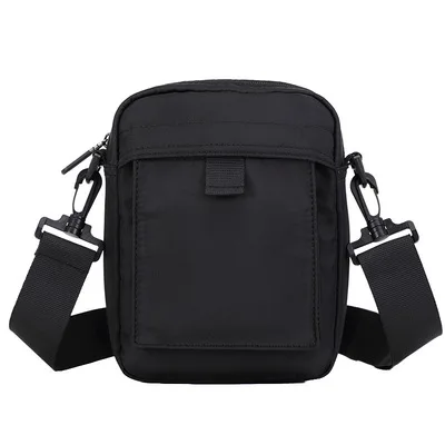 

Hot Sale Men's Street Shoulder Bag Mini Crossbody Bag, Black color or customize