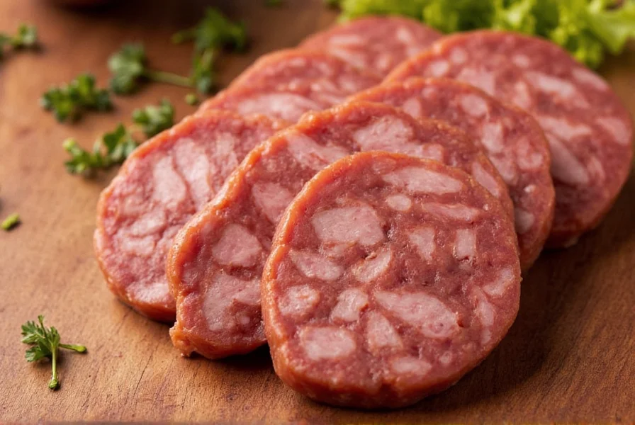 Close-up of seeds being crushed in meat mixture