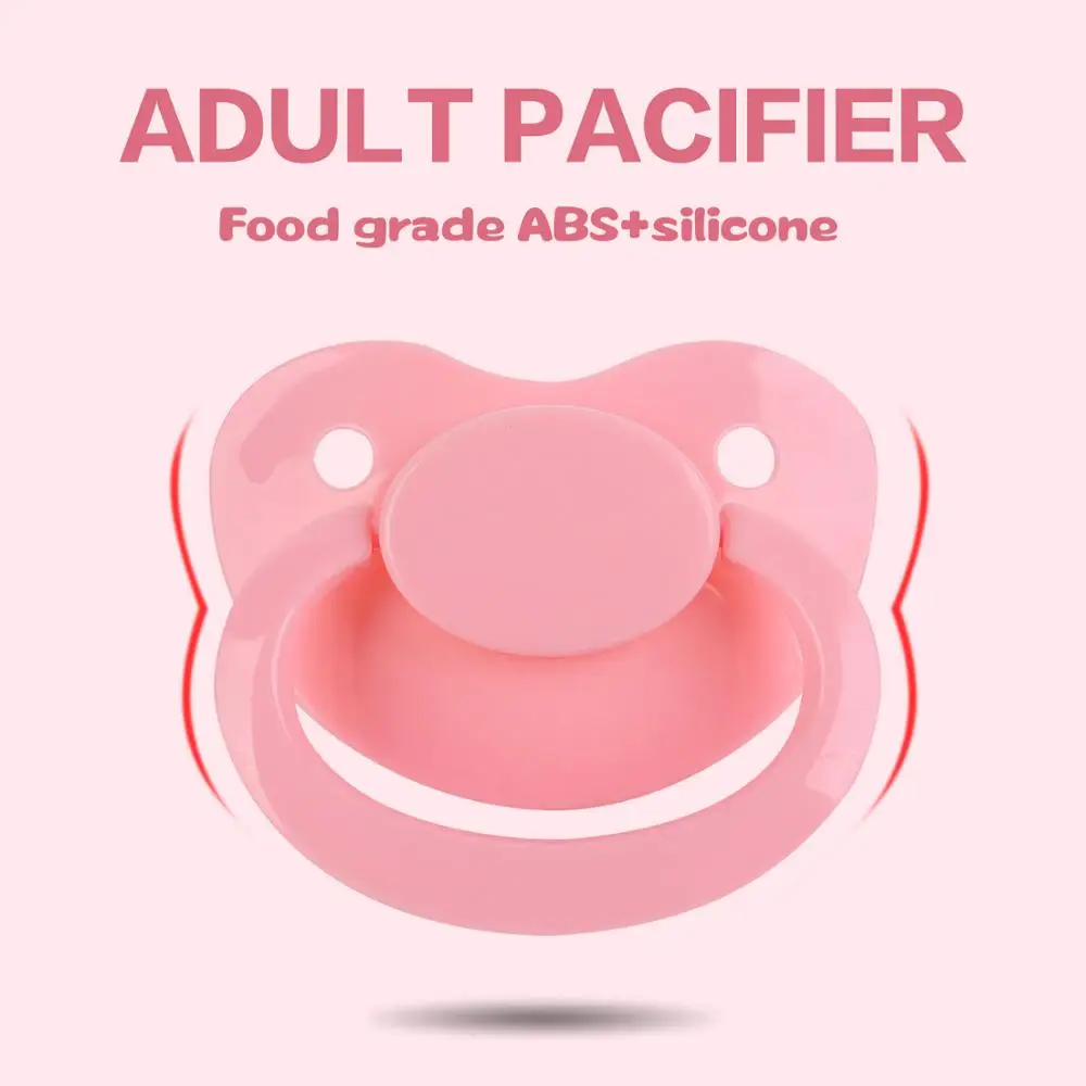 

Dadious Wholesale Adult Pacifier Normal Colors ABDL Pacifier