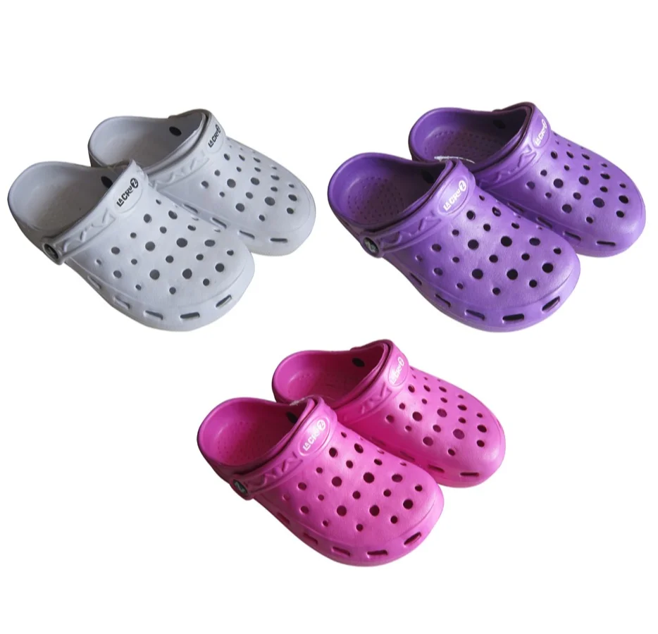 
Spring Factory Custom Color Logo Beach Garden Kid Slipper Clog 