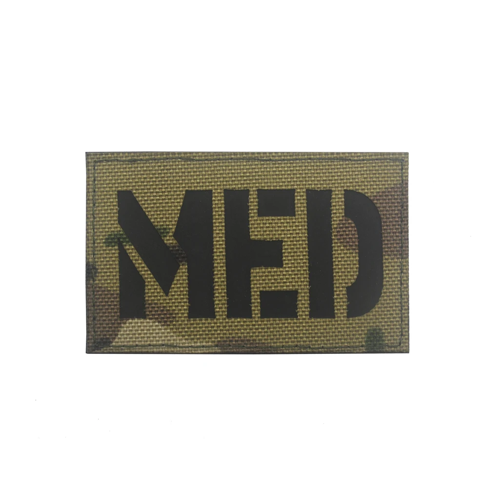 

MED Patch IR Magic Stickers Armband Infrared Night Vision Reflective Embroidery Patch M00008