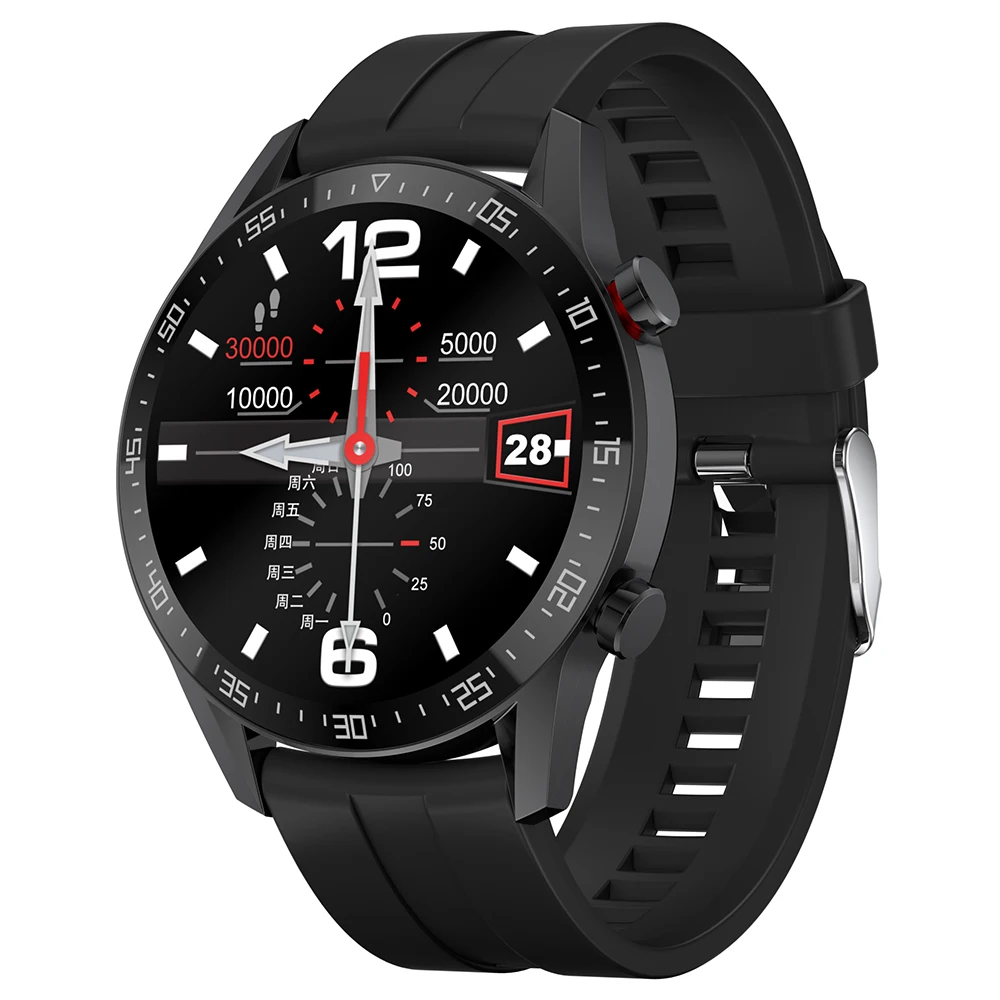 

New Arrival 1.3 Inch Fashion Design Waterproof Ip68 Heart Rate Monitor Blood Pressure BT Calling Wholesale Smart Watch For Sport