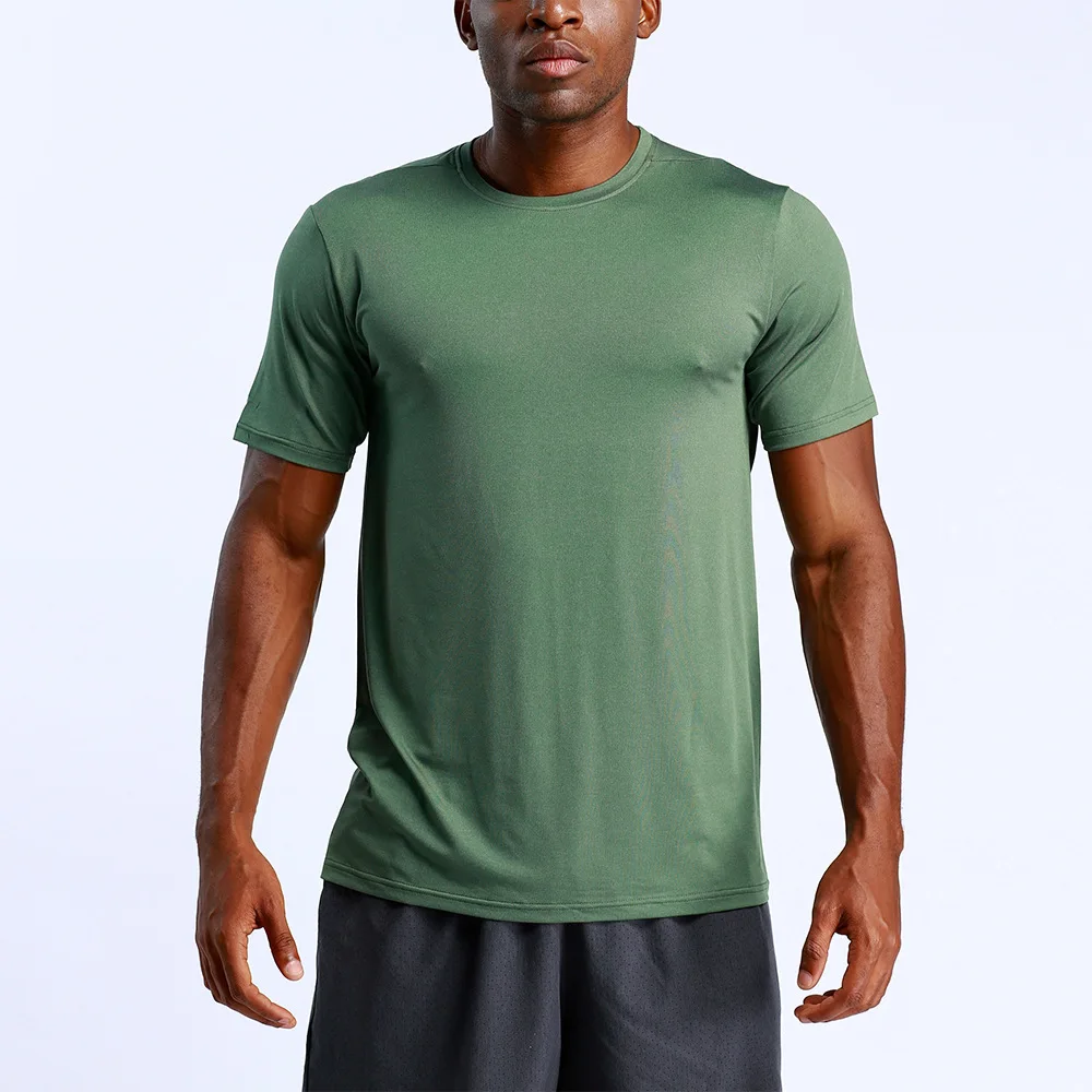 

O-neck Short-sleeved Men's Moisture-Absorbing and Sweat-Wetting T-Shirt
