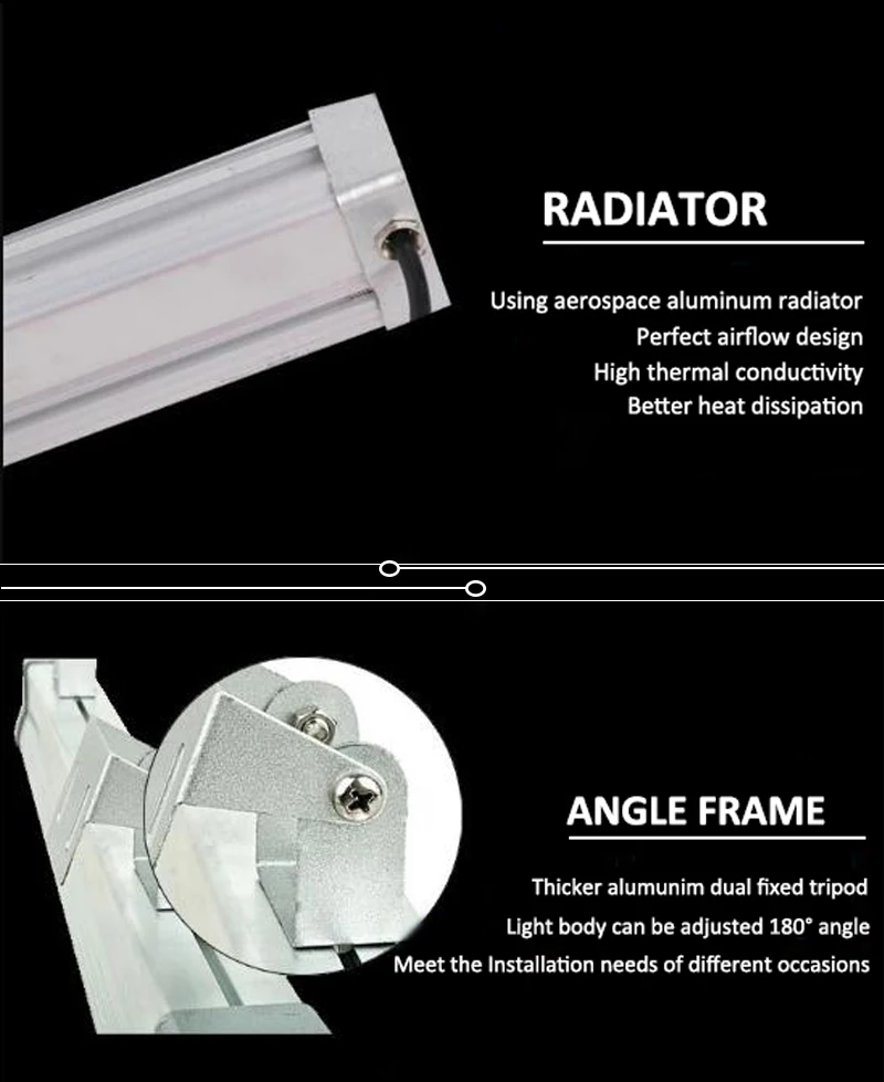 Dimmable 36W Wall Washer DMX Control IP65 Wall Washer Aluminium Led Lighting Profile Waterproof Led Wall Washer Light Housing
