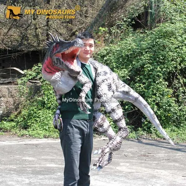 

MY Dino GDP-002 Realistic Dinosaur Spinosaurus Shoulder Puppet Costume, Realistic simulation color or custom made