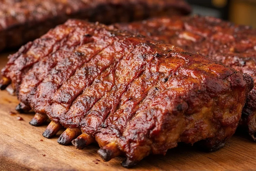 Types of ribs including baby back, St. Louis, and beef short ribs