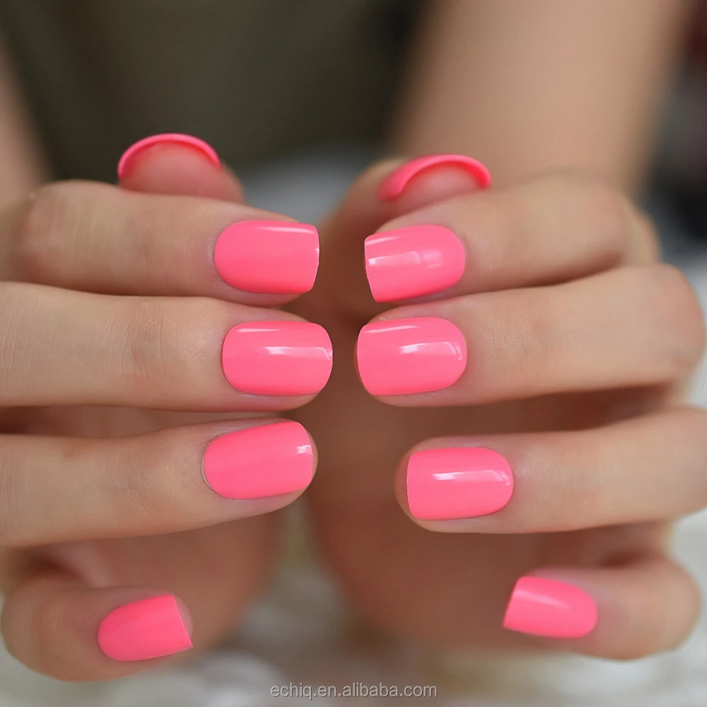 Neon Pastel Mix and Match Custom Press on Nails Summer False Nails Bright  Stick on Nails - Etsy