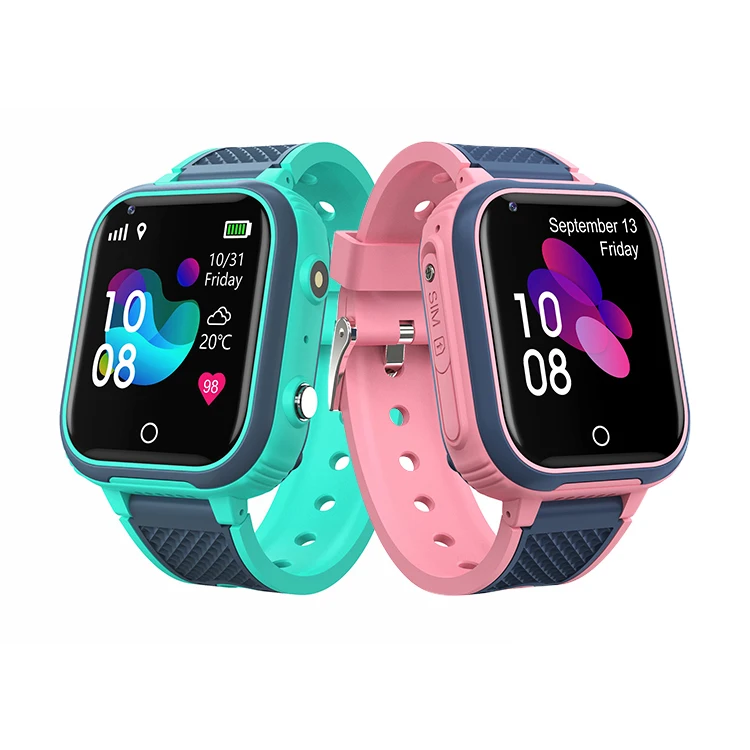 

2021 Hot sell waterproof LT21 Kids Smart Watch GPS LBS Wifi SOS mobile Phones dial video call children Watch 4G smartWatch