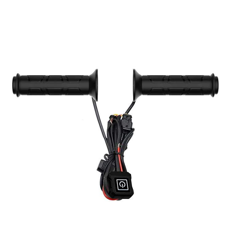 

Easy Install Warm Heating Handle Hot Grips Intelligent Heated ATV Grips With Seperate Switch