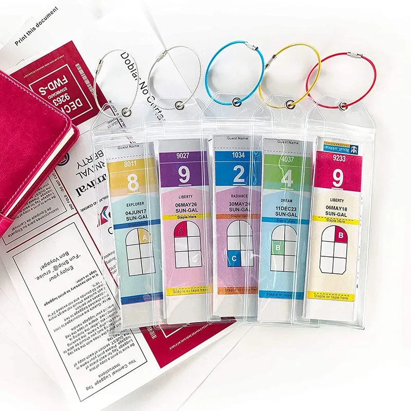 

Pvc Plastic Travel Waterproof Plastic Luggage Tags High Quality Custom Luggage Tag