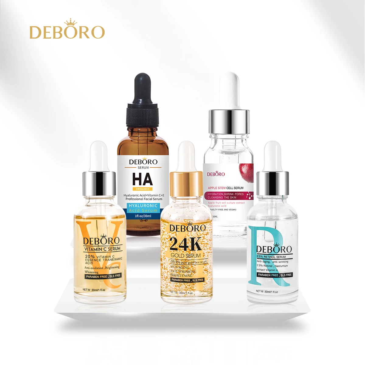 

Beauty Whitening Vitamin C Serum Facial Serum with Hyaluronic Acid, Vitamin E vitamin c serum for dark skin