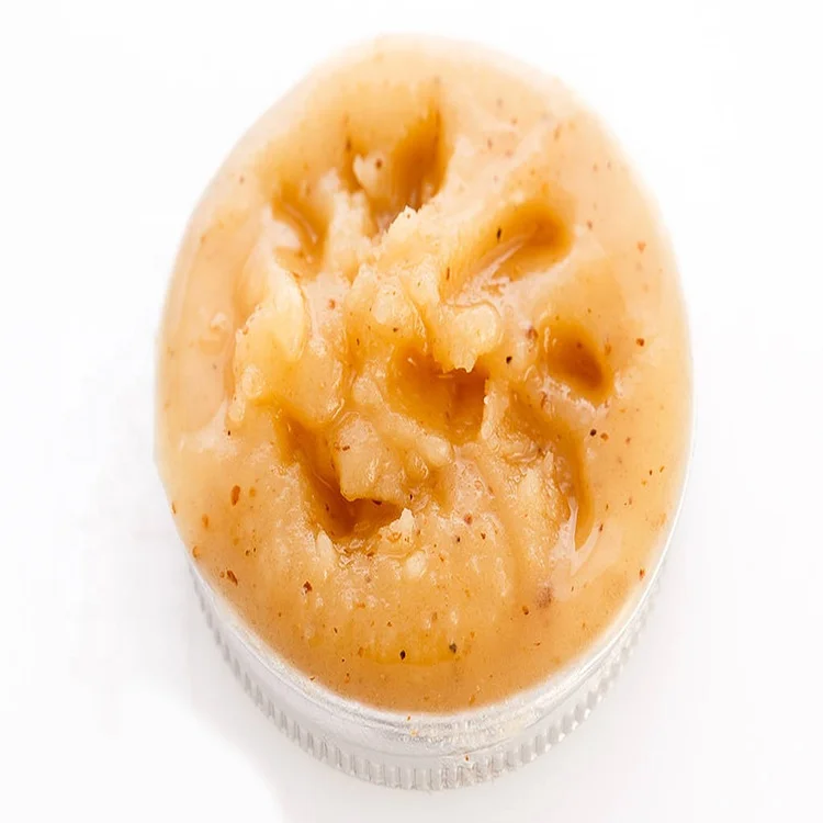 

Private label organic Bath & Body Glow Lemon Cake Turmeric Extract papaya face scrub Skin Brightening body and Facial Scrub