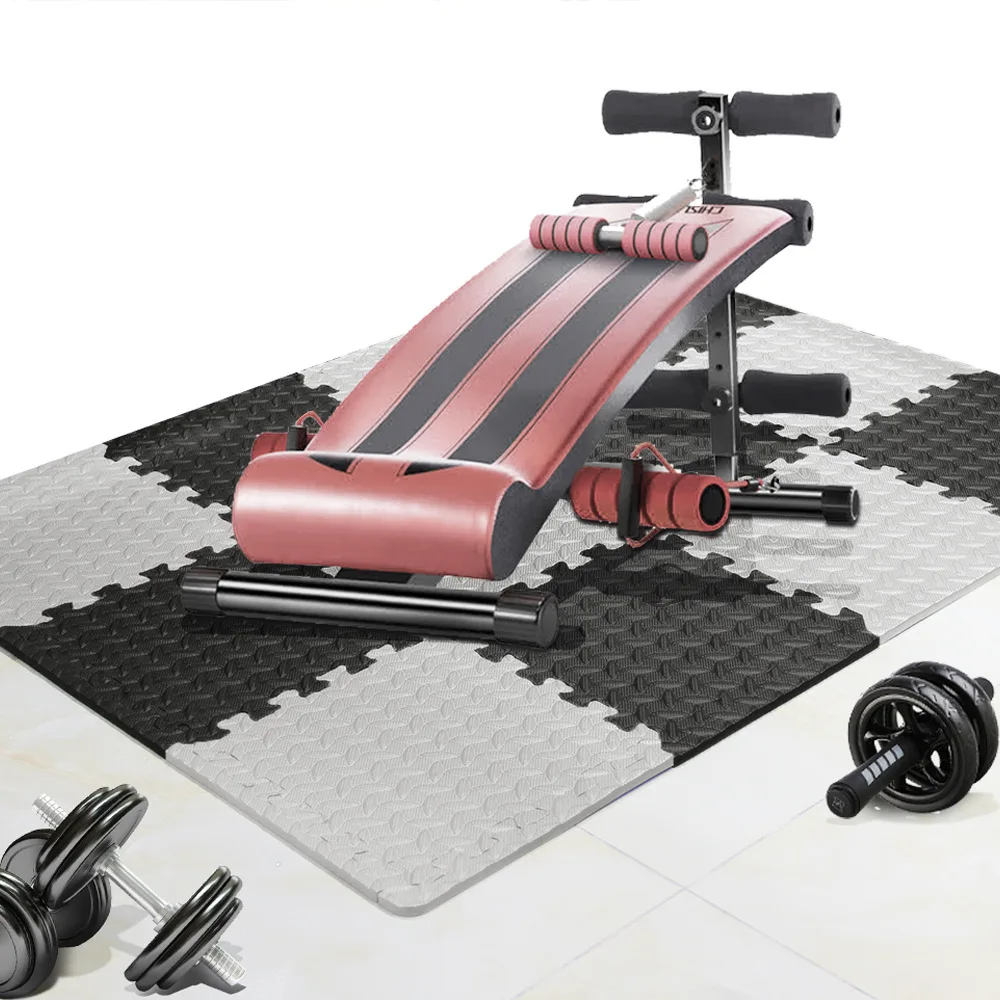 

New modern and beautiful indoor EVA solid color fitness mat
