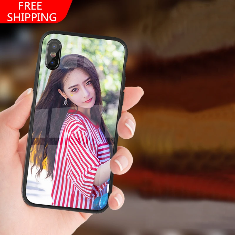 

Cell phone case for Iphone X XS Max 6s 7 8 Plus 11 pro max custom luxury designer Glass mobile phone Case for Iphone XR Case