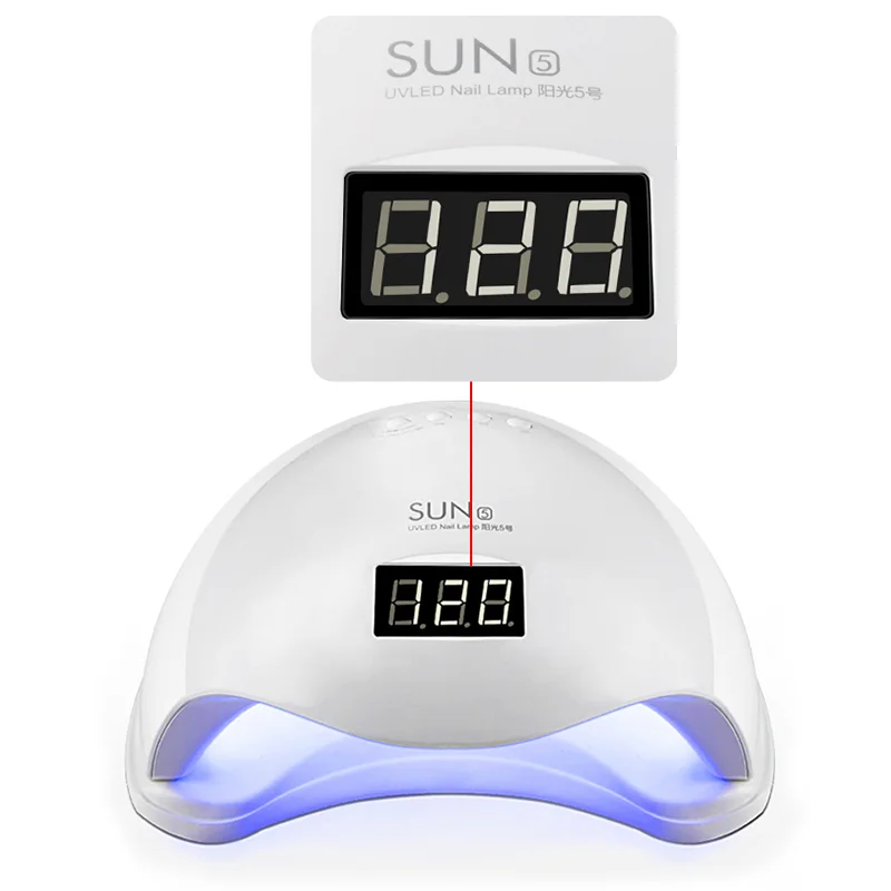 

Hot Sale Smart 110-220V Holographic Color 48W Electric Sun UV LED Light Nail Lamp