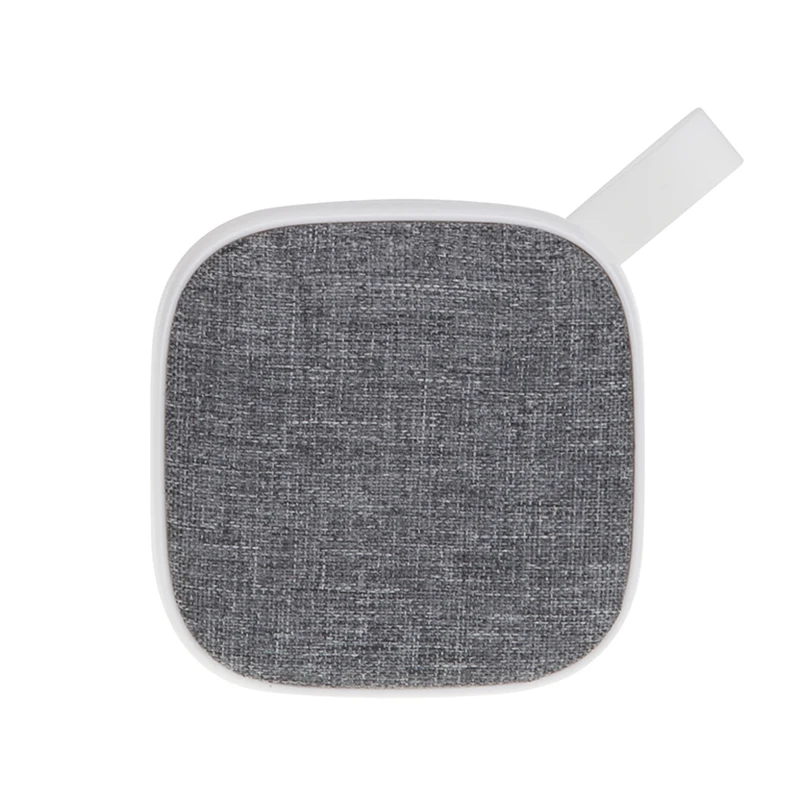 2021 new products 3W wireless speaker fabric textile audio speaker line in AUX hand free cloth bt speaker - ANKUX.COM