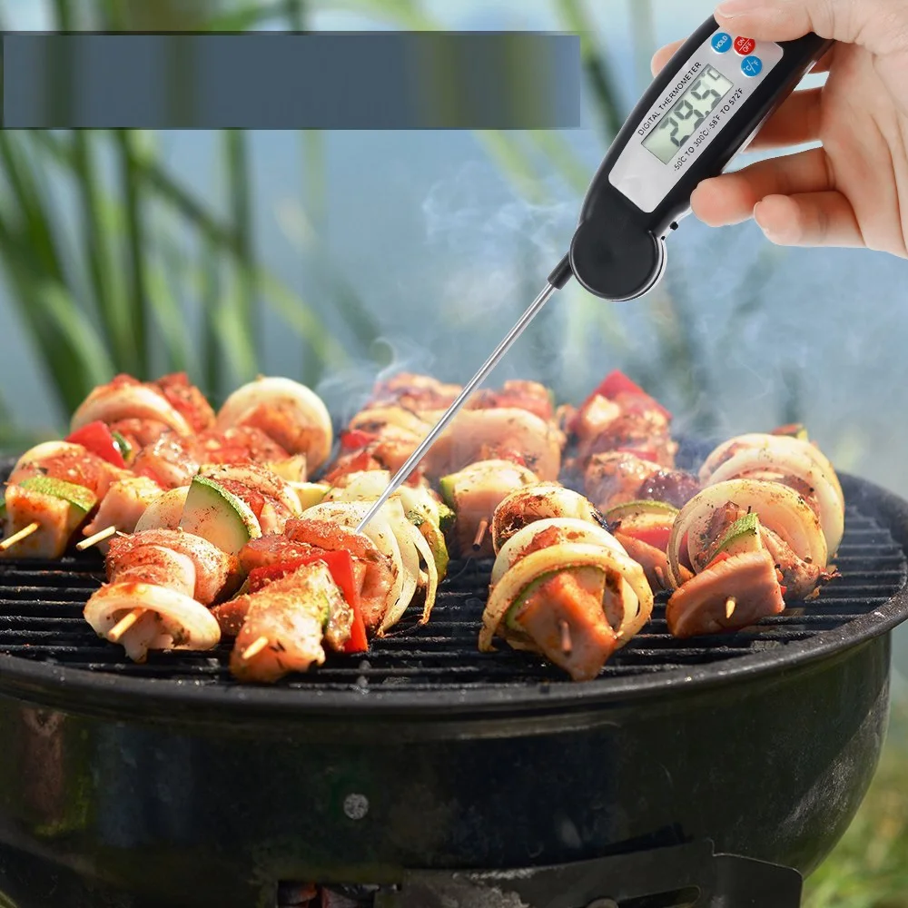 

Digital Instant Read Meat Thermometer Kitchen Cooking Food Candy Thermometer for BBQ Grill Smoker Thermometer