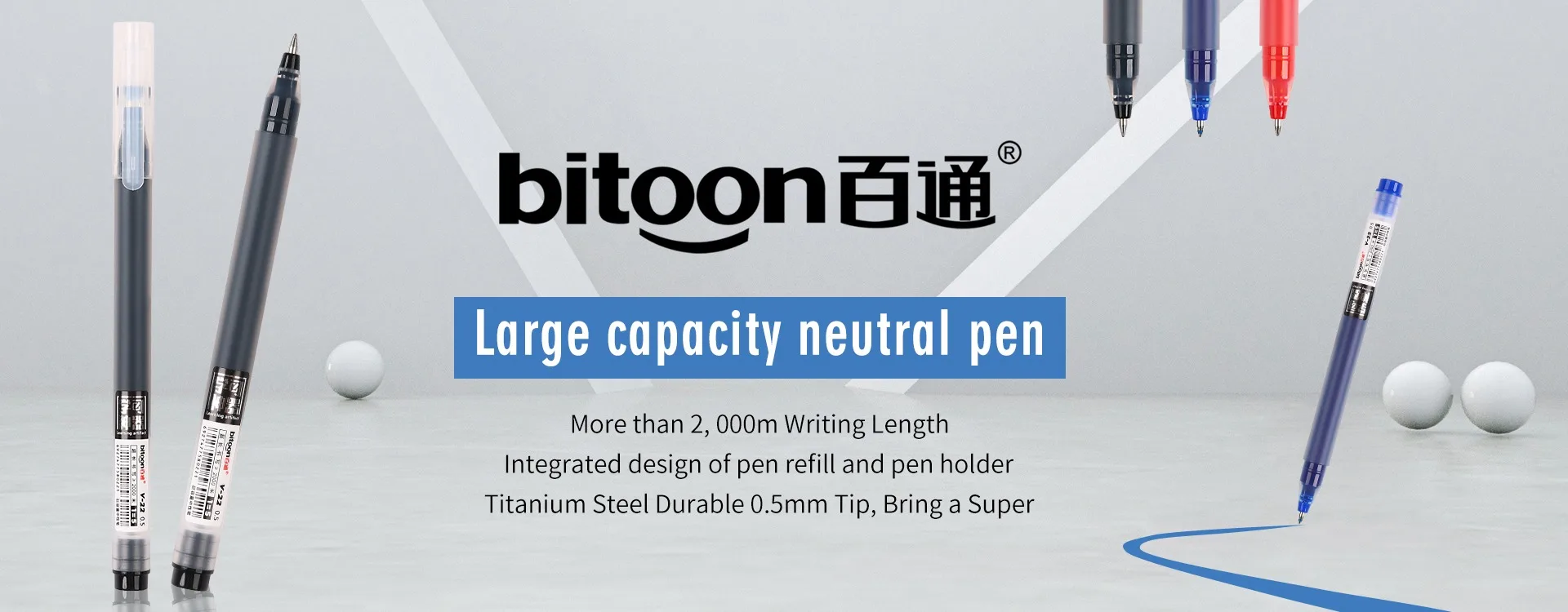 Shantou Baitong Stationery Co., Ltd. Gel Pen, Correction Tape