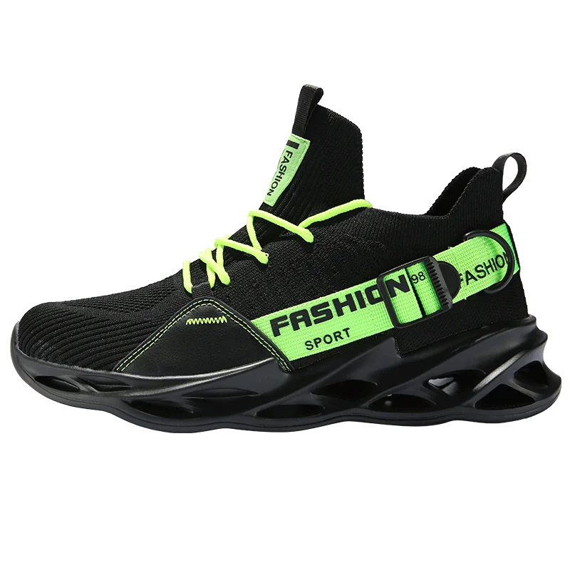 

Customized sewing large size buckle sport sneaker shoe comfy walking sneakers men designer shoes