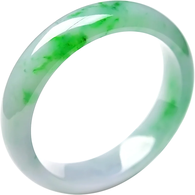 

free shipping natural emerald Gemstone Cuff jadeite jade Bangle and bracelet jewellery, White
