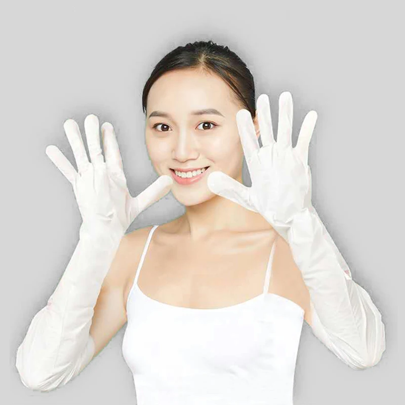 

Moisturizing Whitening Skin Portable Hand Arm Mask Long Length Glove Film Mask