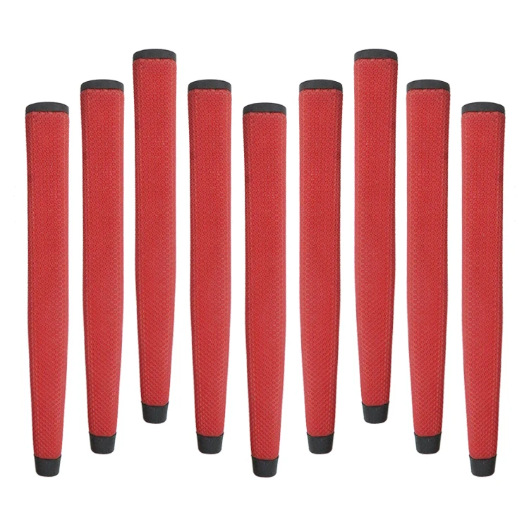 

Bulk Order Free Design Red Leather Ali Golf Putter Grips Golf Course Play Grip Custom, Customized