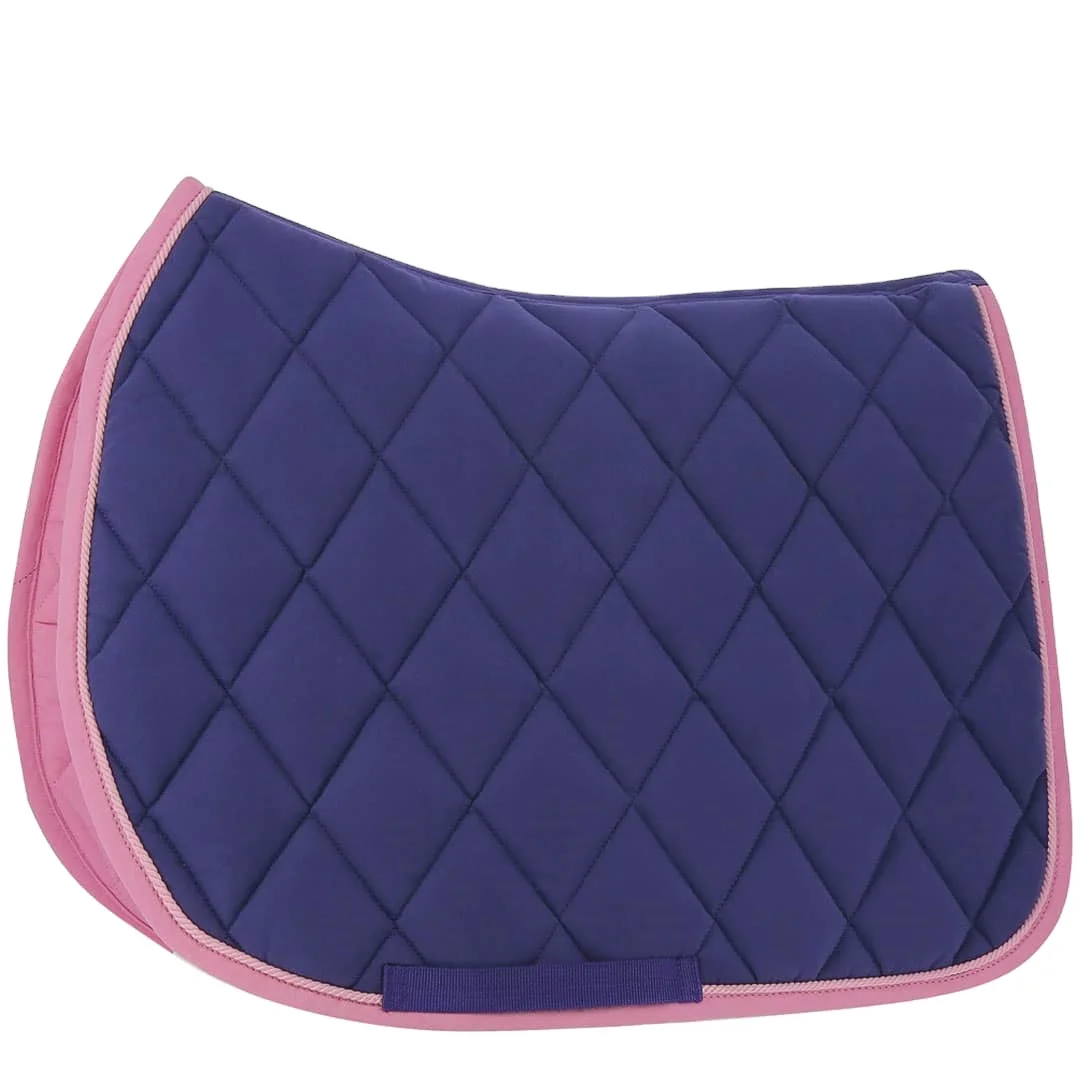 

New Challenge Purple Matchy Set saddle pad set horse, Purple and customized