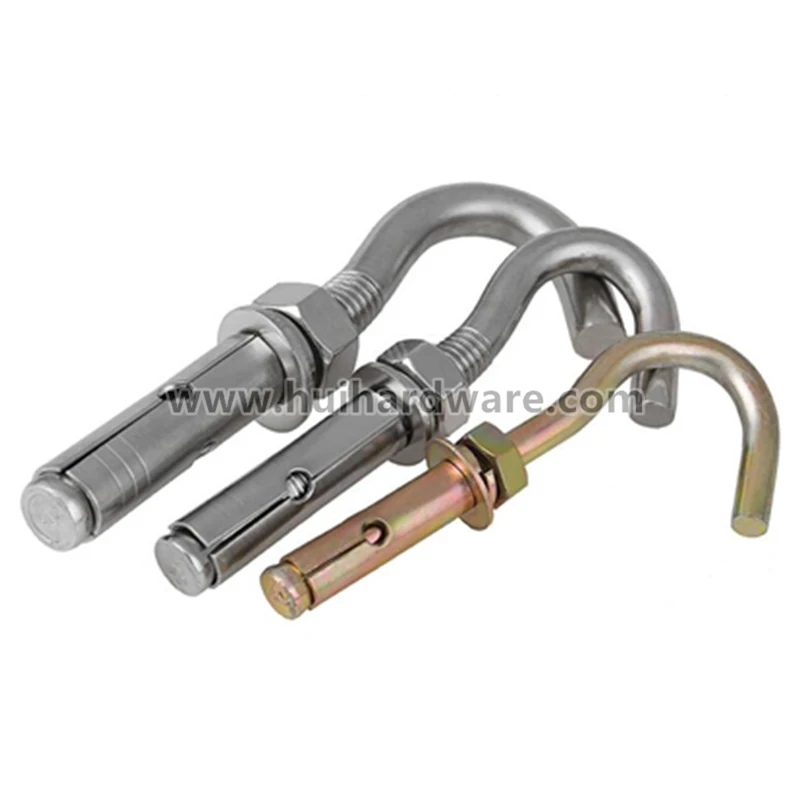 Hook Type Expansion Bolt Concrete Anchorj Bolt Buy Quality Anchor