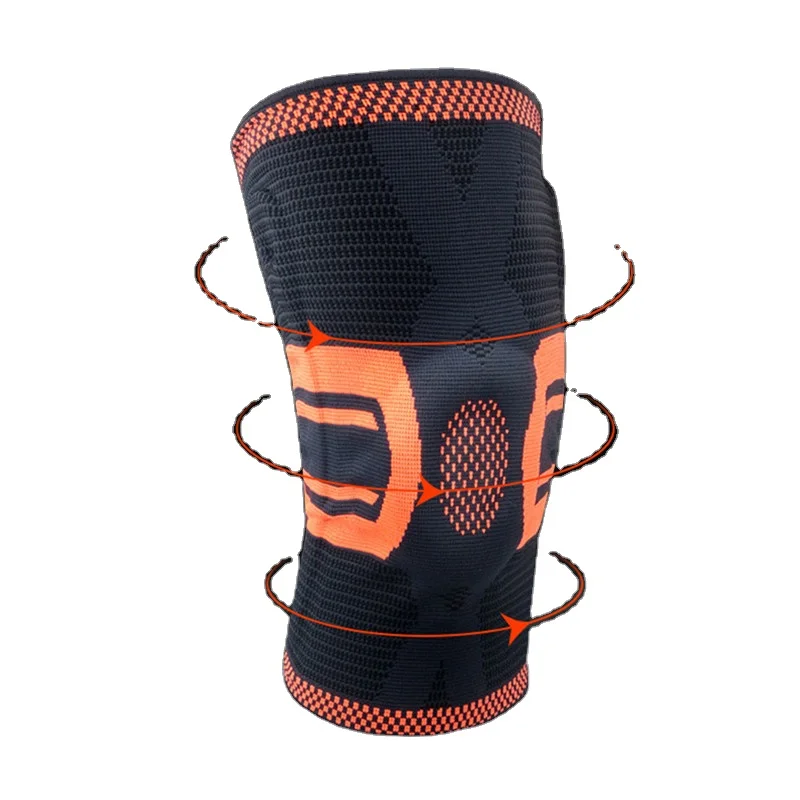 

Gym Adjustable Bandage Pressurization Knee Brace Support Sports Compression Knee Brace