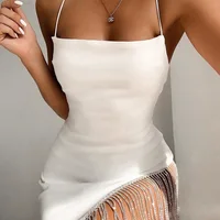 

Womens Fall Clothing Latest Sexy Women Solid Color Strap Dresses