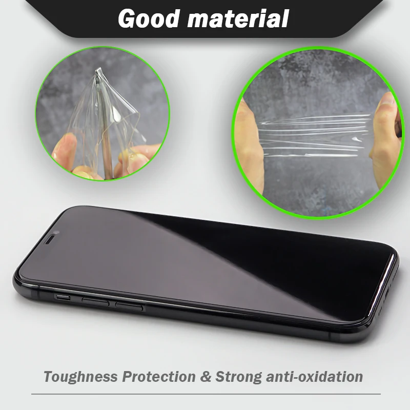 
High quality ultra-thin 3D Full Cover Screen Protector For iPhone 11 pro max TPU Hydrogel Self-healing Screen Protector 