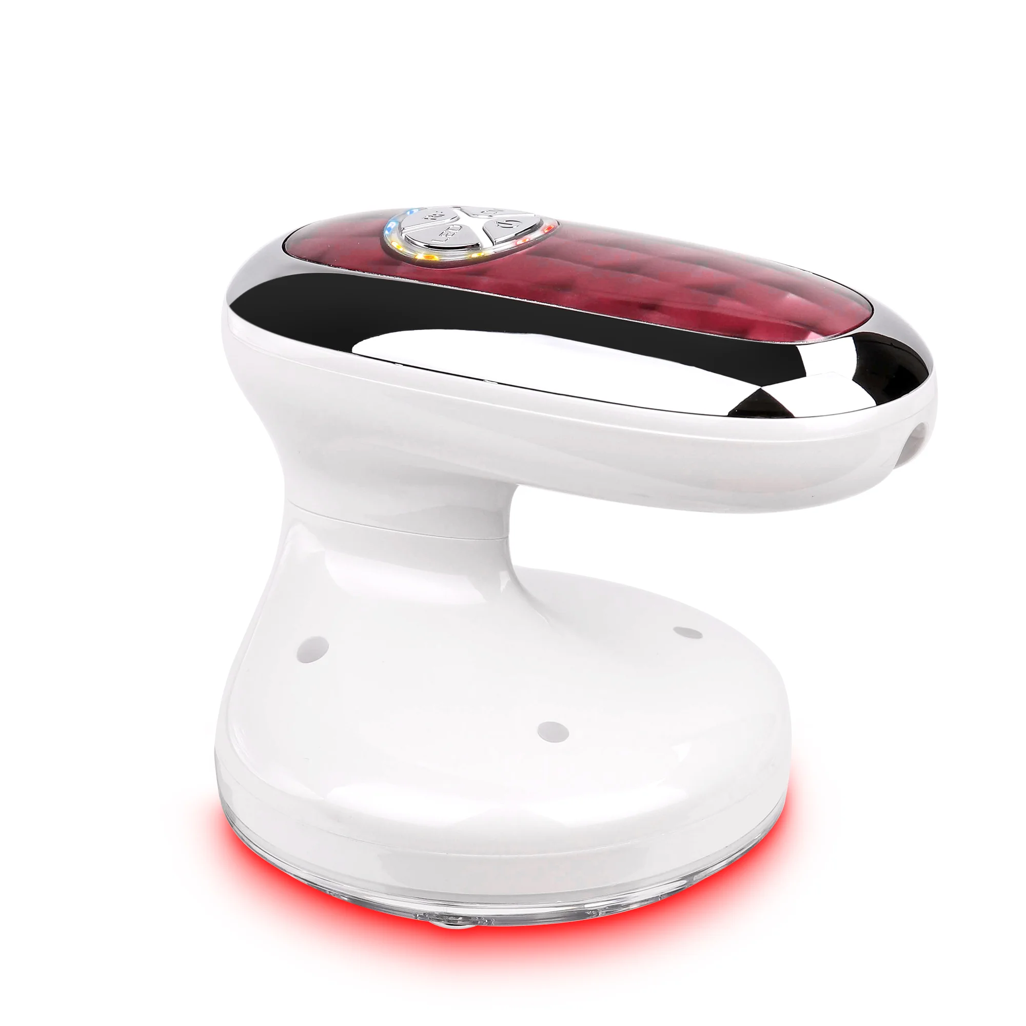 

Home use anti cellulite ultrasound loose weight fat burner RF body slimming machine, White