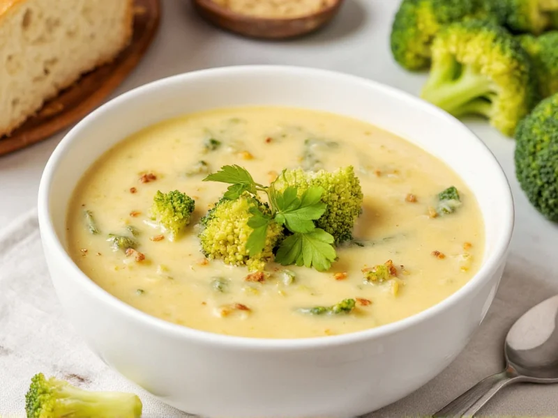 Keto Broccoli Cheese Soup: Creamy Low-Carb Recipe