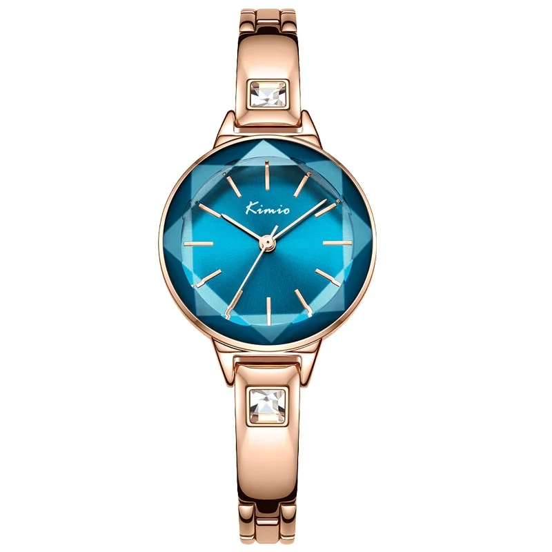 

KIMIO K6312 Fashion Women's Bracelet Watches Crystal Ladies Quartz Watch Casual Women's Dress Watch Wristwatches