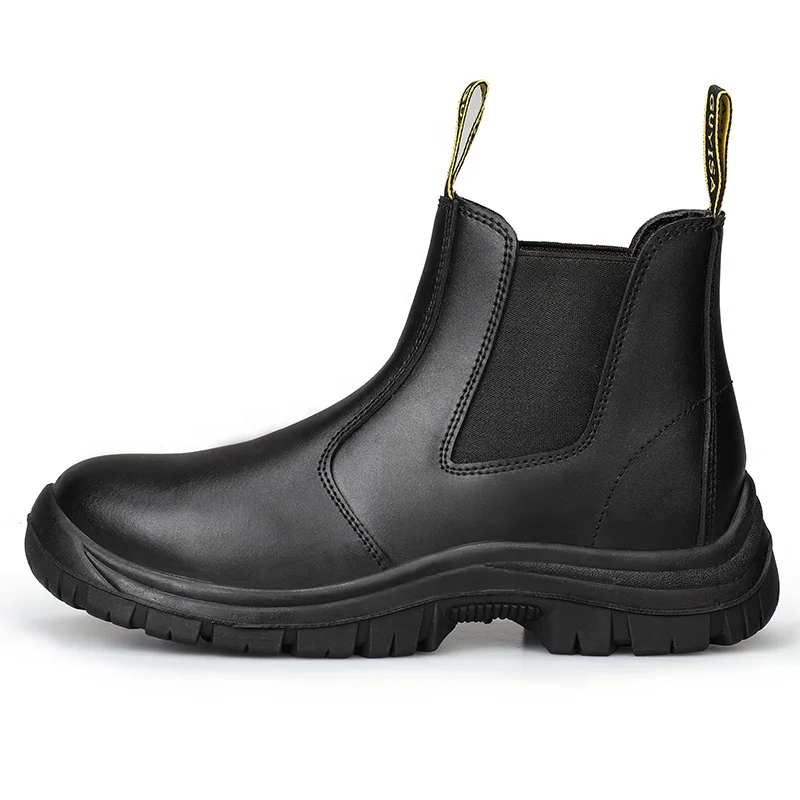 

GUYISA Industrial safety boots professional S1 anti-static waterproof cow leather steel toe safety boots