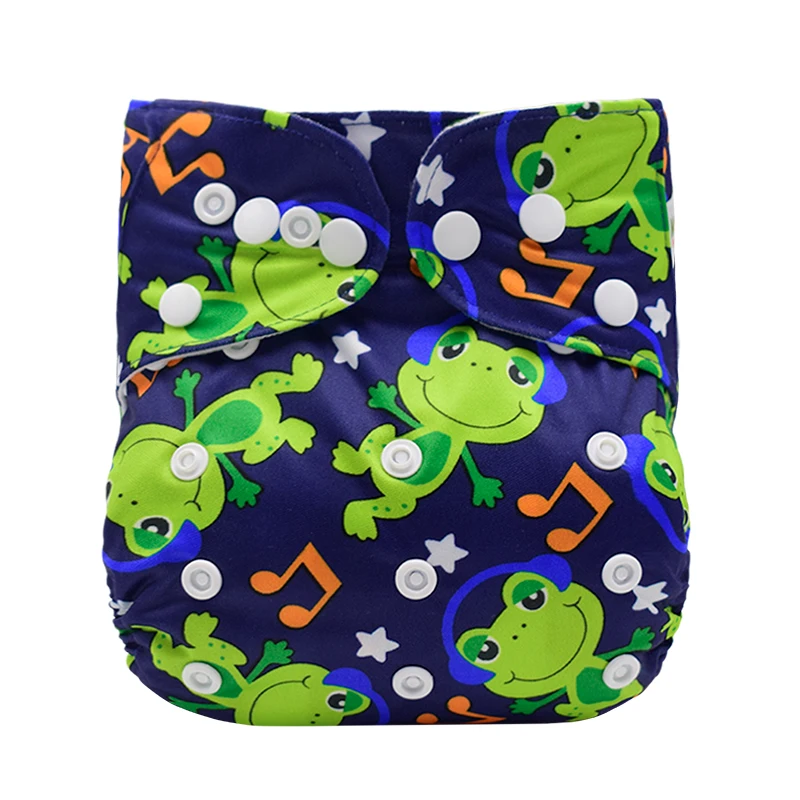 

New design nature materials waterproof reusable pocket cloth diapers for baby, Different styles of printing/colors,do custom pattern