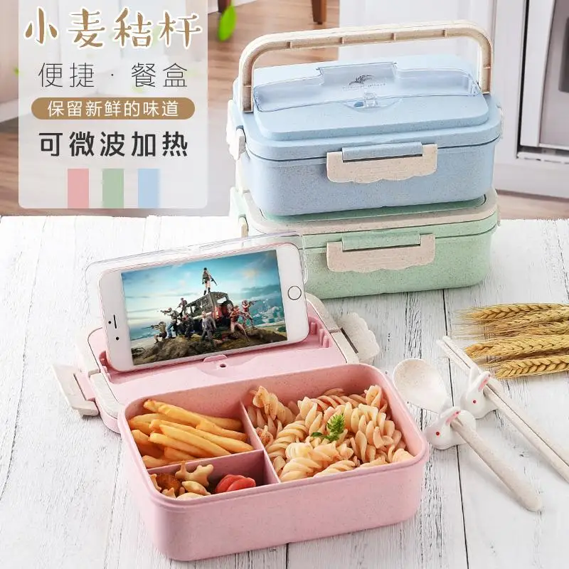 

Amazon Explosion Biodegradable Lunch Box Wheat Straw Lunch Box