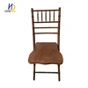 KINGNOD Modern Solid Wood Dining Banquet Used Folding Chiavari Chair For Wedding and Events Party