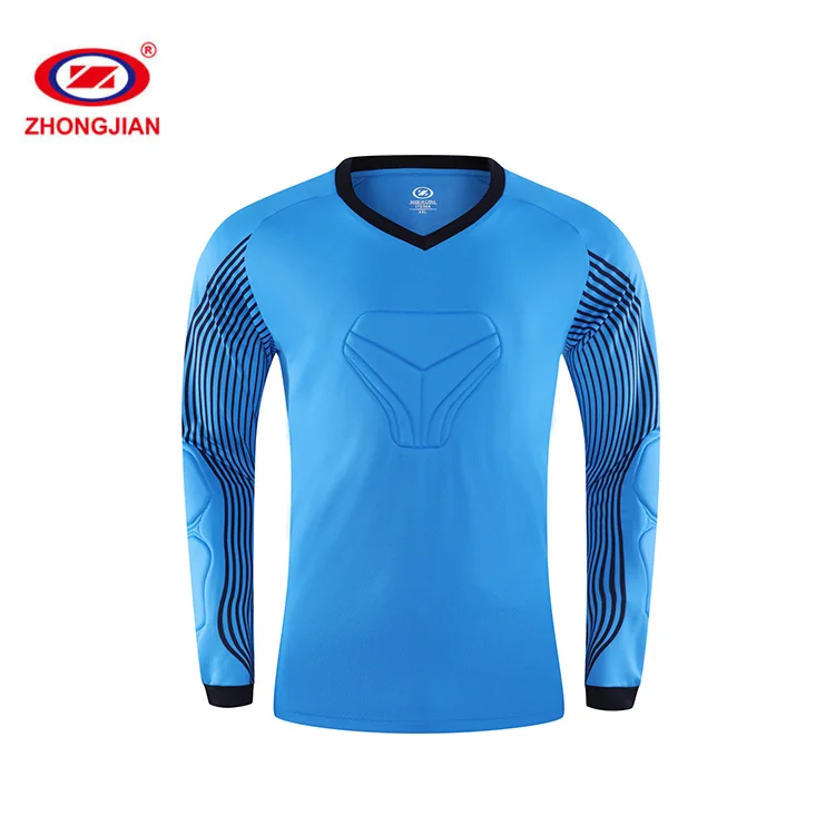 

2021 Custom Men Goalkeepers Clothes Long Sleeve soccer Goalkeeper Jersey