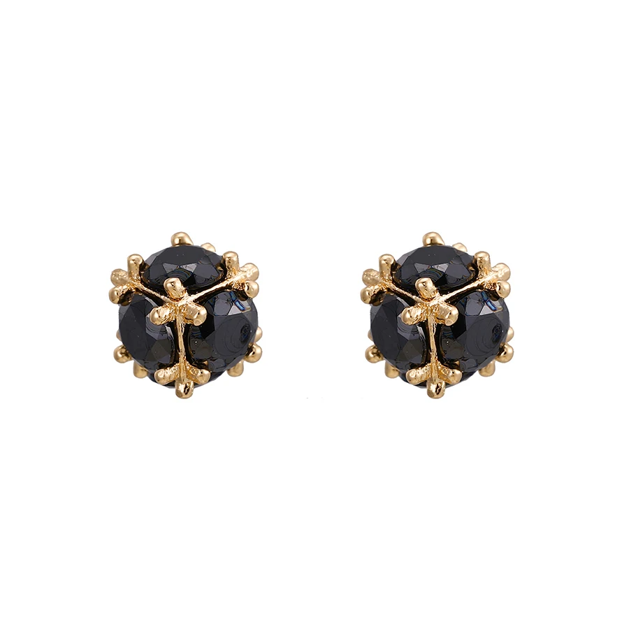 

80438 Xuping new ball 18K gold earrings, high quality hoop earring, 18K Gold Plated fashion earrings for women