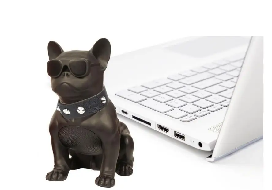 New Mini USB Subwoofer Theatre Bluetooth Speaker Wireless Creative Bulldog Dog Bluetooth audio Outdoor - ANKUX.COM