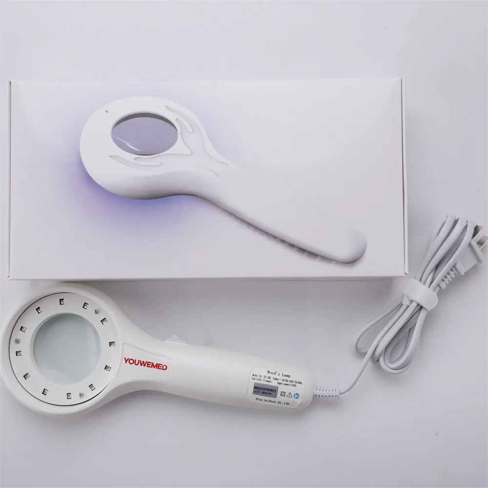 

New Launched Medical Grade Magnifier Wood's Lamp Wood Lamp Skin Analyzer Clinical Analytical Instrument