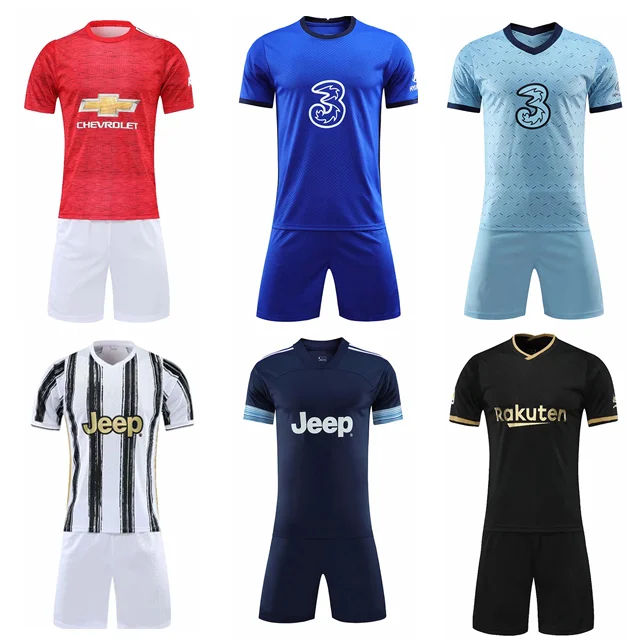 

Latest Design hot sale Thai Quality Soccer Jersey Sets Wholesale Soccer Wear