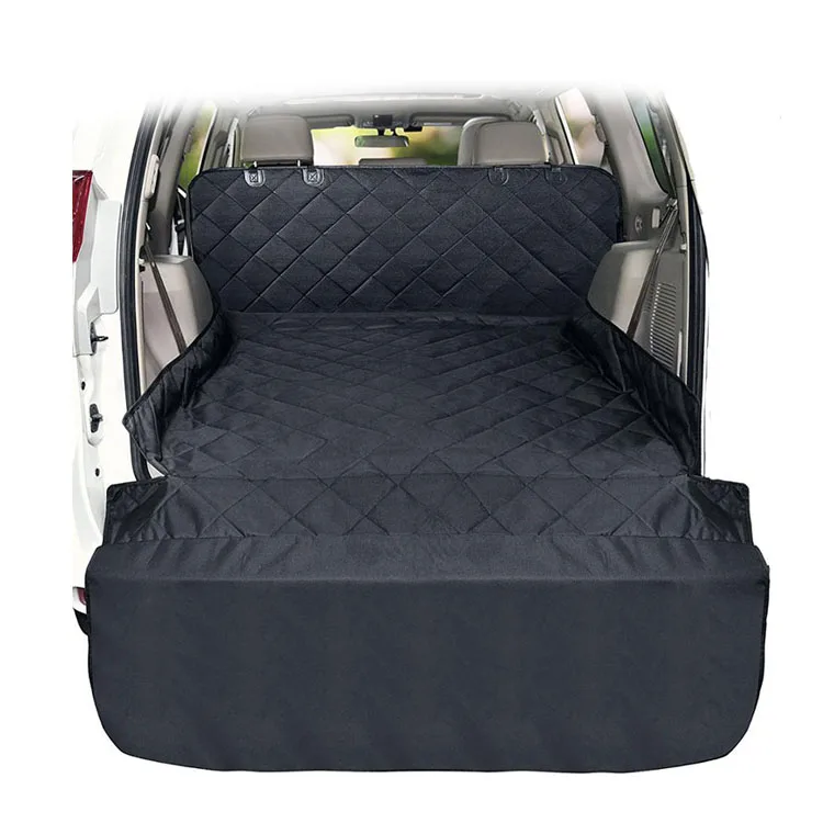 

Sanan Pet Black Waterproof Quilted Dog Trunk Hammock Visual Window Pet Car Bed Pet Dog Seat Cover for Car