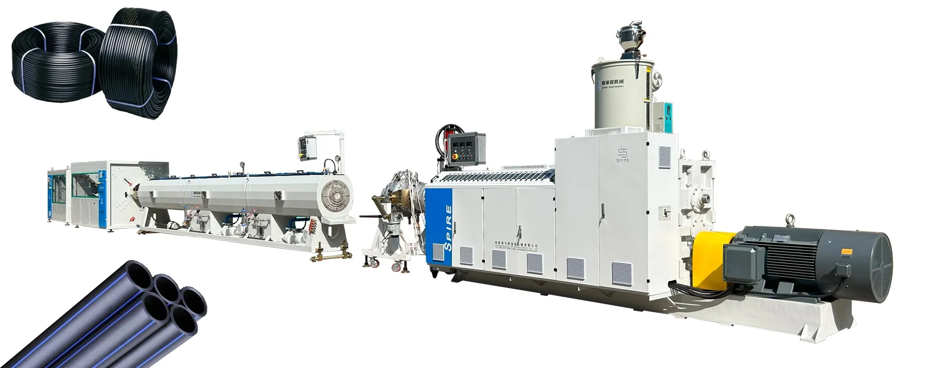 HDPE/PPR pipe extrusion line