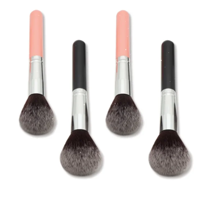 

New Style Cosmetic Tool Professional new facial beauty tools application natural cosmetic brush, Pink, black