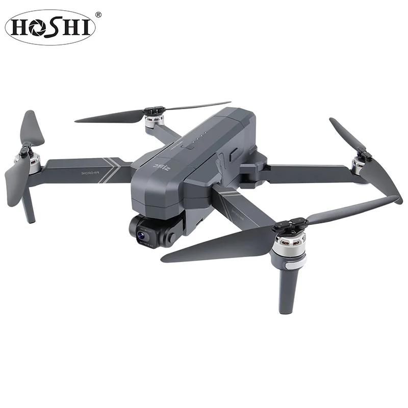 

HOT 2021 HOSHI SJRC F11 4K PRO HD Camera F11 PRO Gimbal Drone Brushless Aerial Photography WIFI FPV GPS Foldable RC Quadcopter, Black
