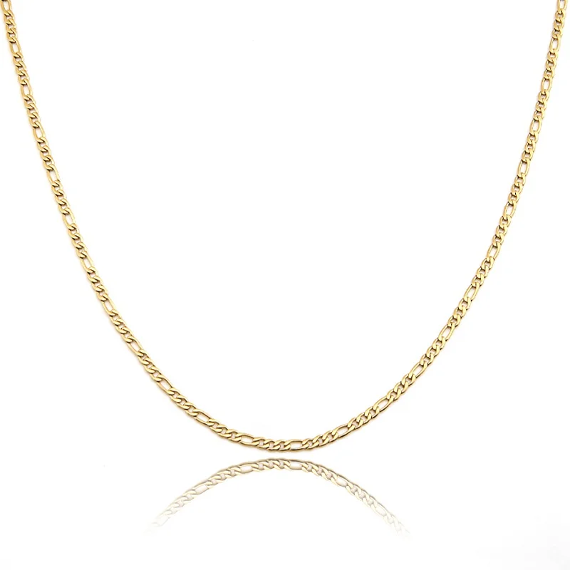 

Unique Design 2021 Long Short Cable Chain Necklace Wholesale Steel stainless steel Jewelry for Women